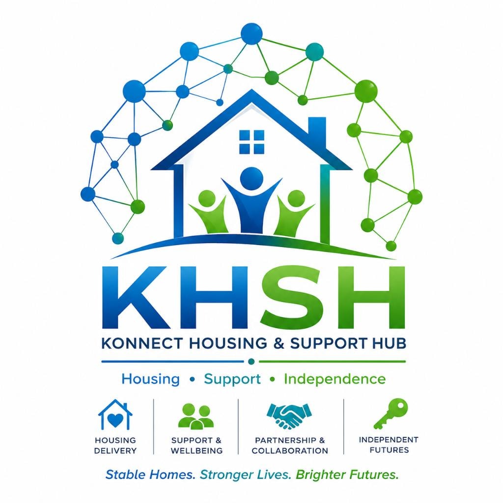Konnect Housing and Support Hub — Stable Homes. Stronger Lives. Brighter Futures.